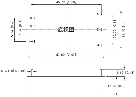 DC-DC鐵路(lù)電源模塊WDAT20-40系列（20-40W）