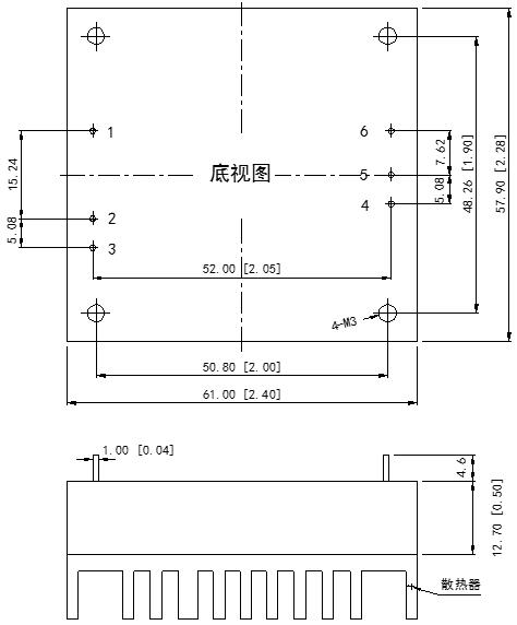 DC-DC鐵路(lù)電源模塊WDT60-75系列(60-75W)